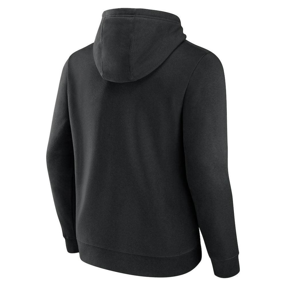 Fanatics Las Vegas Raiders Primary Logo Fleece Pullover Hoodie Black