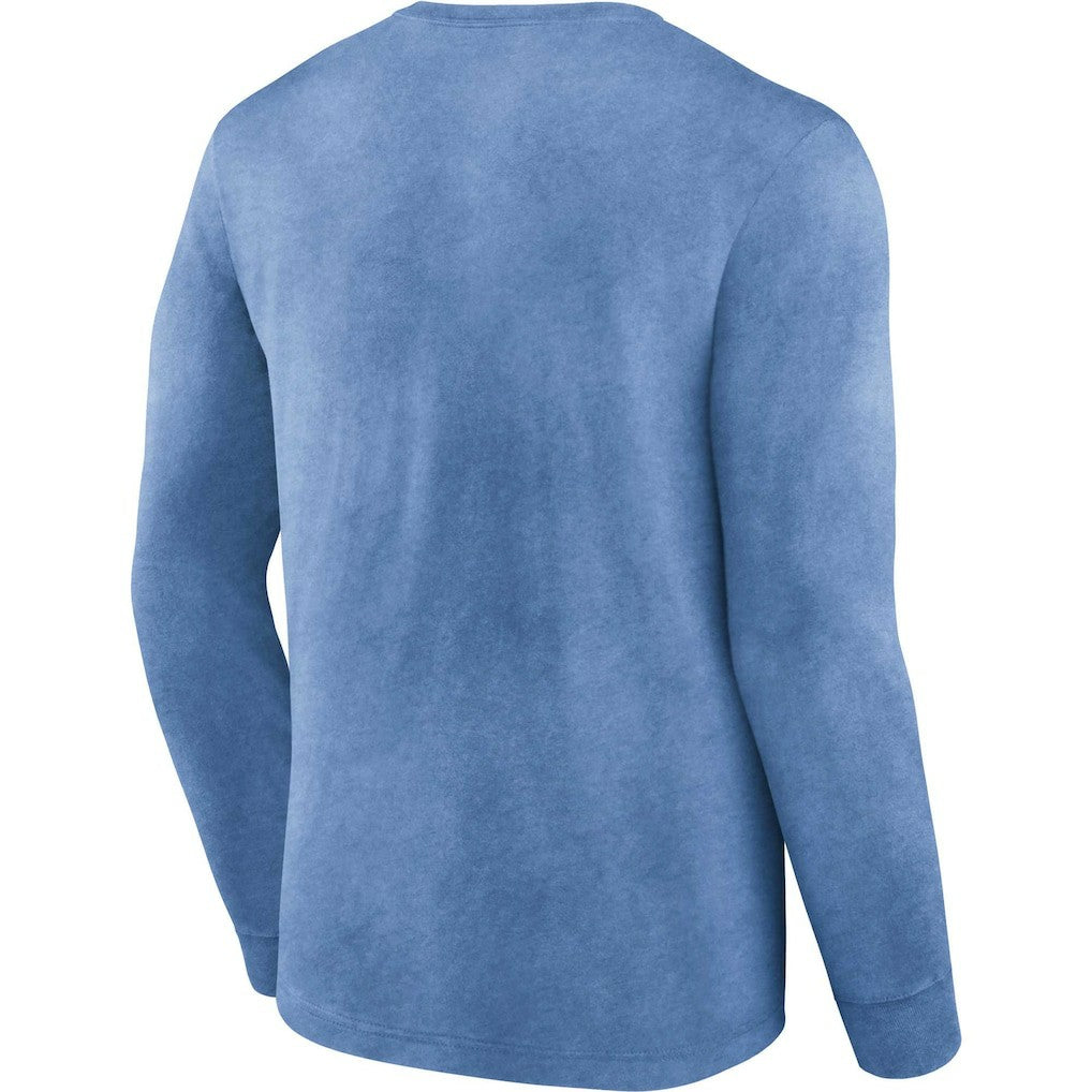 Fanatics Los Angeles Rams Washed Primary Long Sleeve T-Shirt Heather Royal