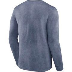 Fanatics Tennessee Titans Washed Primary Long Sleeve T-Shirt Heather Navy