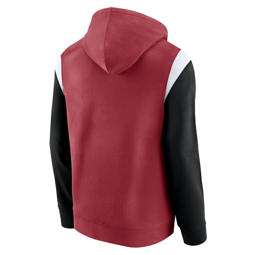 Fanatics Arizona Cardinals Trench Battle Pullover Hoodie Cardinal