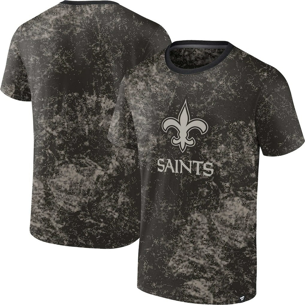 Fanatics New Orleans Saints Shadow T-Shirt Black