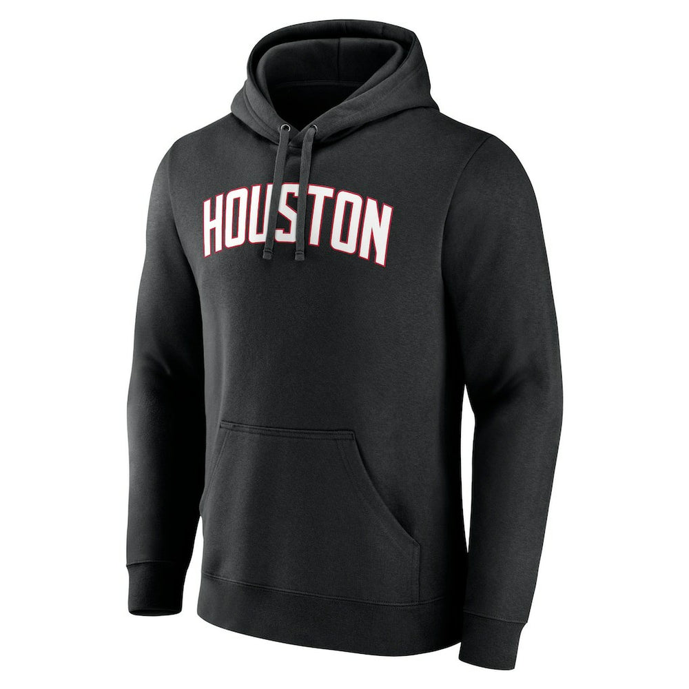 Houston Rockets Wordmark Alternate Pullover Hoodie Black