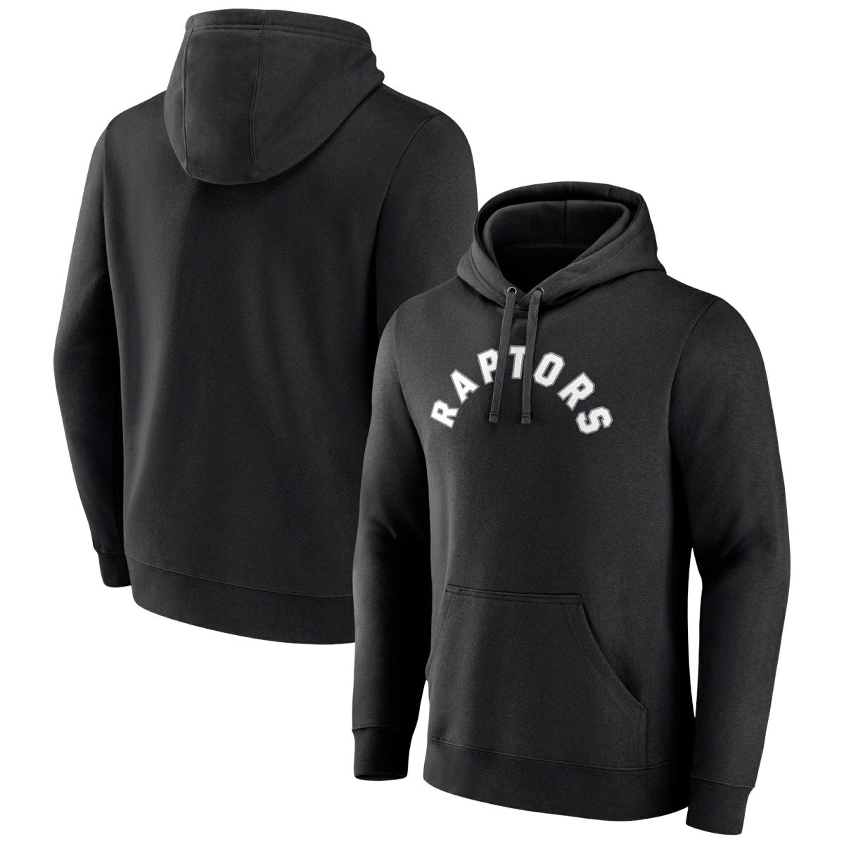 Toronto Raptors Wordmark Team Logo Pullover Hoodie Black
