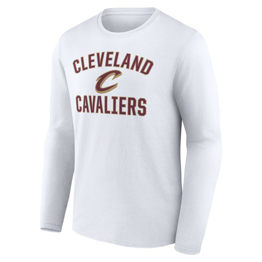 Cleveland Cavaliers Victory Arch Logo Long Sleeve T-Shirt White