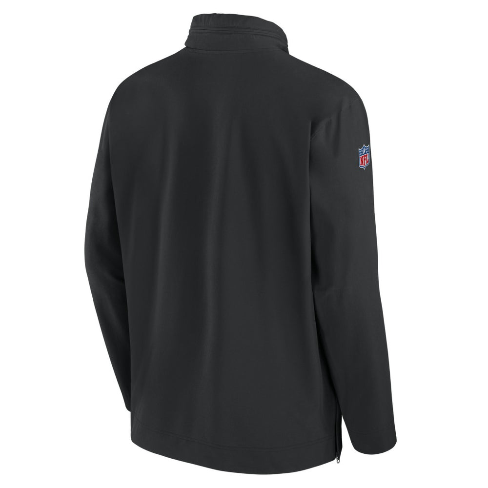 Nike New York Jets Sideline Coach Half-Zip Jacket Black