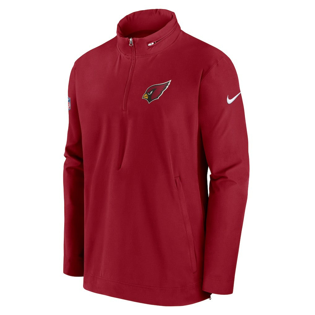 Nike Arizona Cardinals Sideline Coach Half-Zip Jacket Cardinal