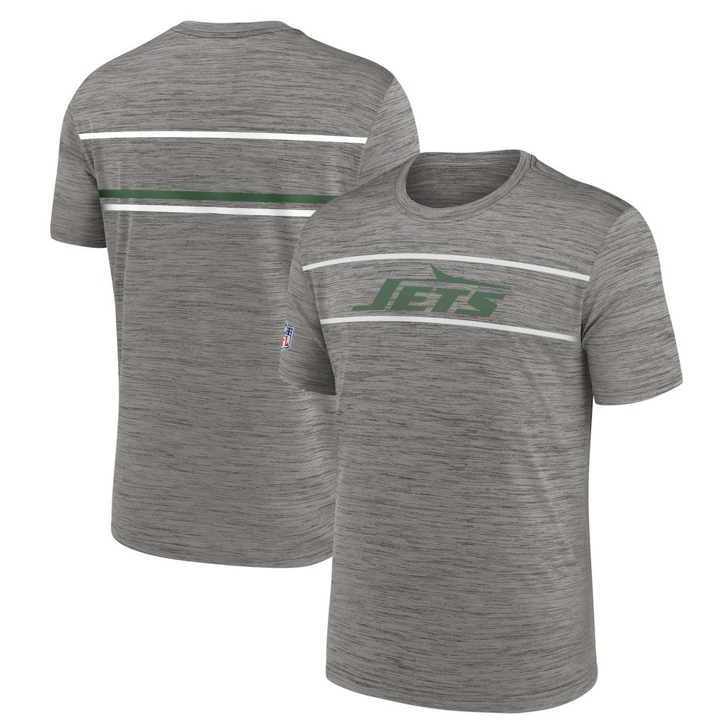 Nike New York Jets Legacy Sideline Performance T-Shirt Heather Charcoal
