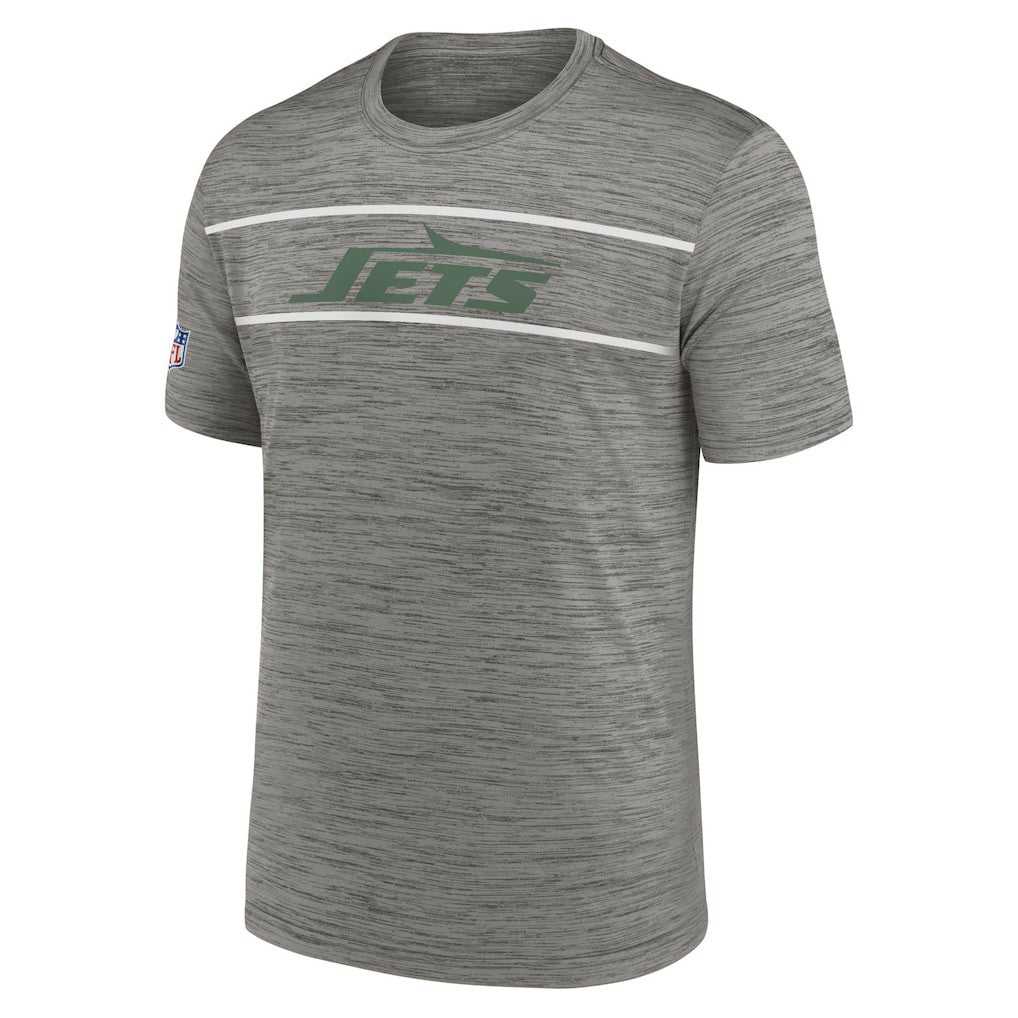 Nike New York Jets Legacy Sideline Performance T-Shirt Heather Charcoal