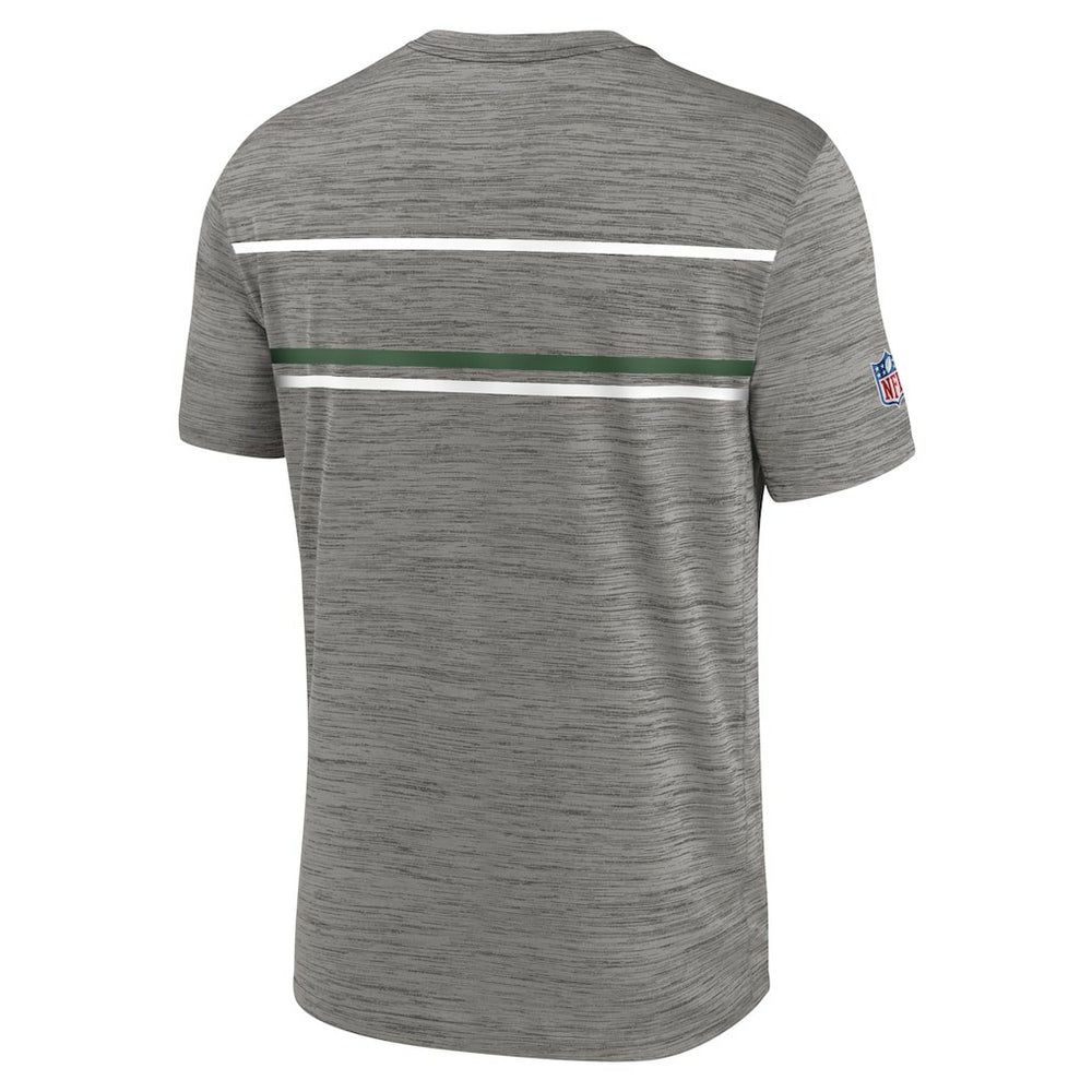 Nike New York Jets Legacy Sideline Performance T-Shirt Heather Charcoal