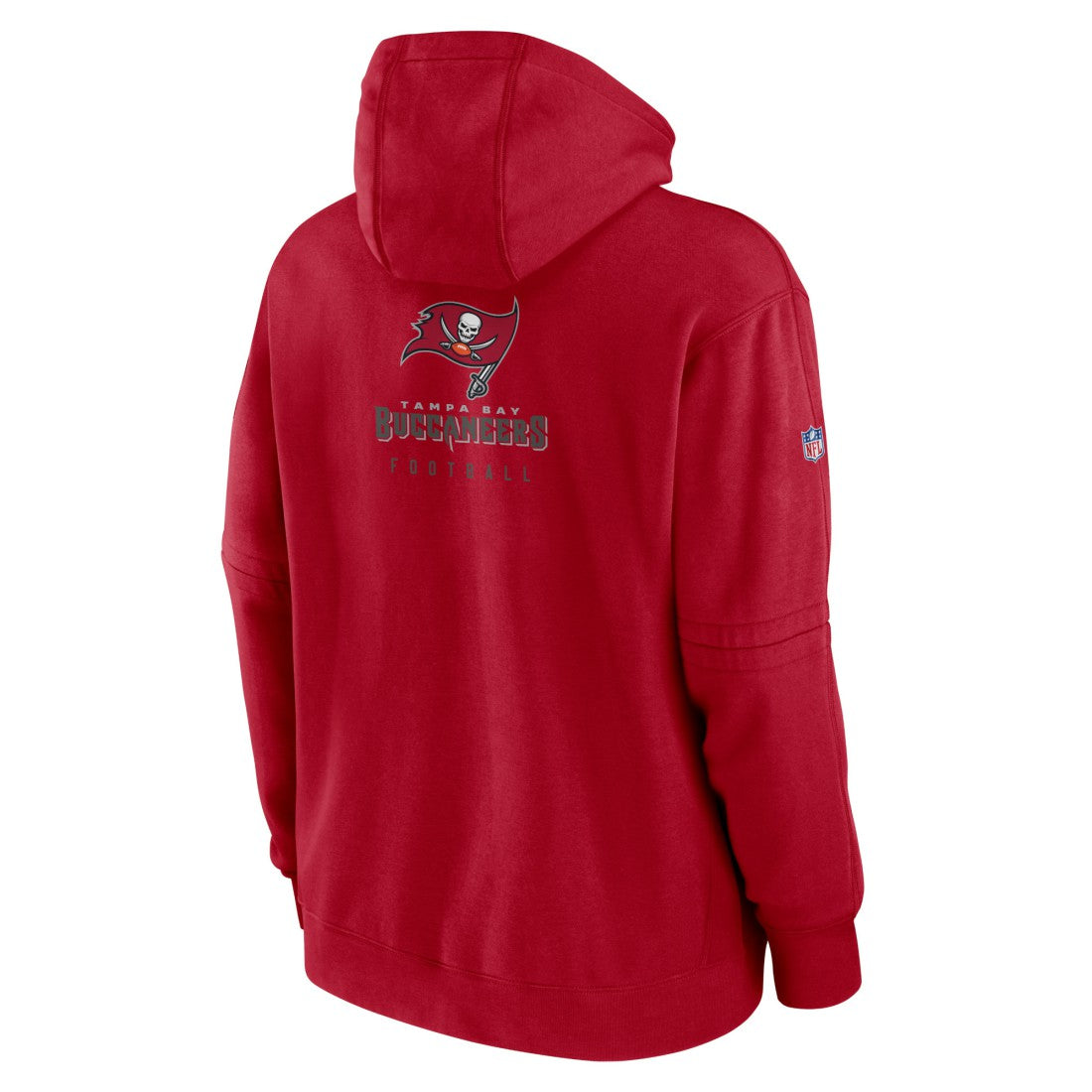 Nike Tampa Bay Buccaneers Sideline Club Fleece Pullover Hoodie Red