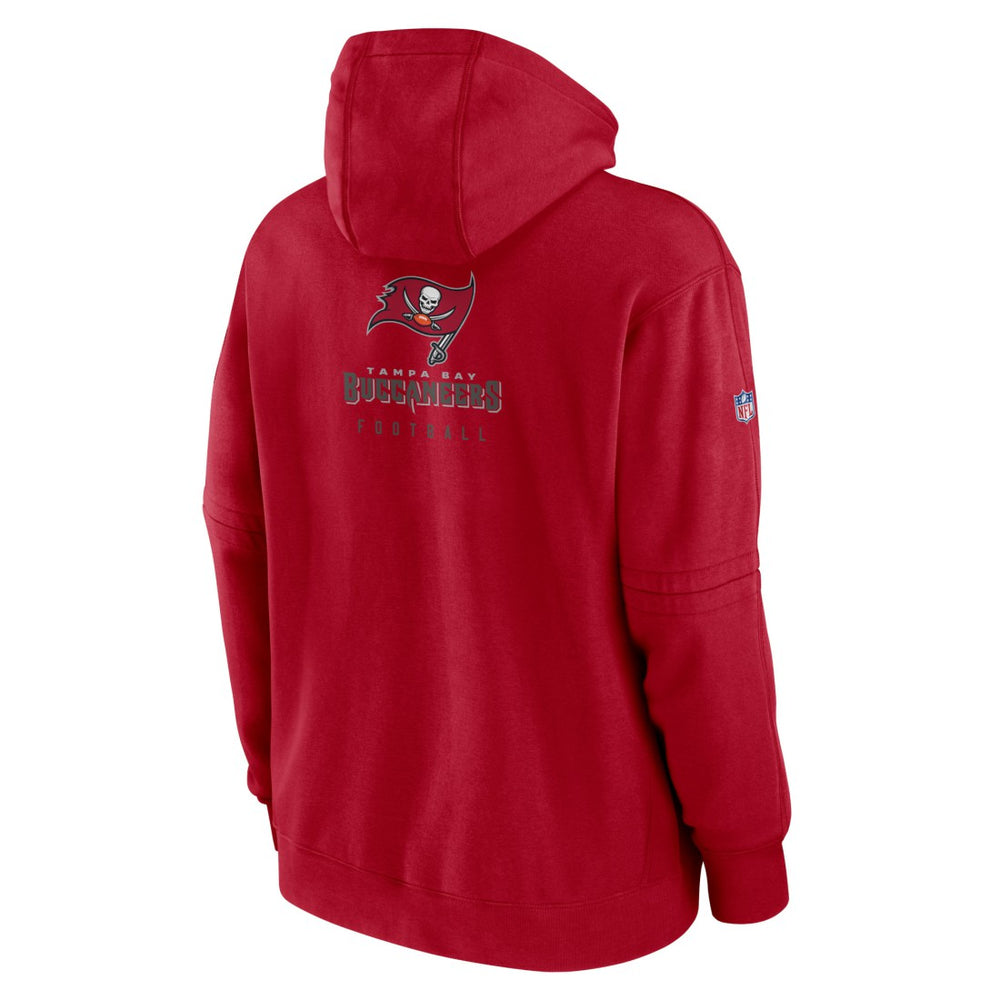 Nike Tampa Bay Buccaneers Sideline Club Fleece Pullover Hoodie Red