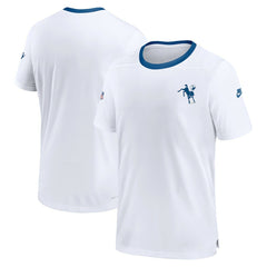 Nike Indianapolis Colts Indiana Nights Alternate Coach Performance T-Shirt White