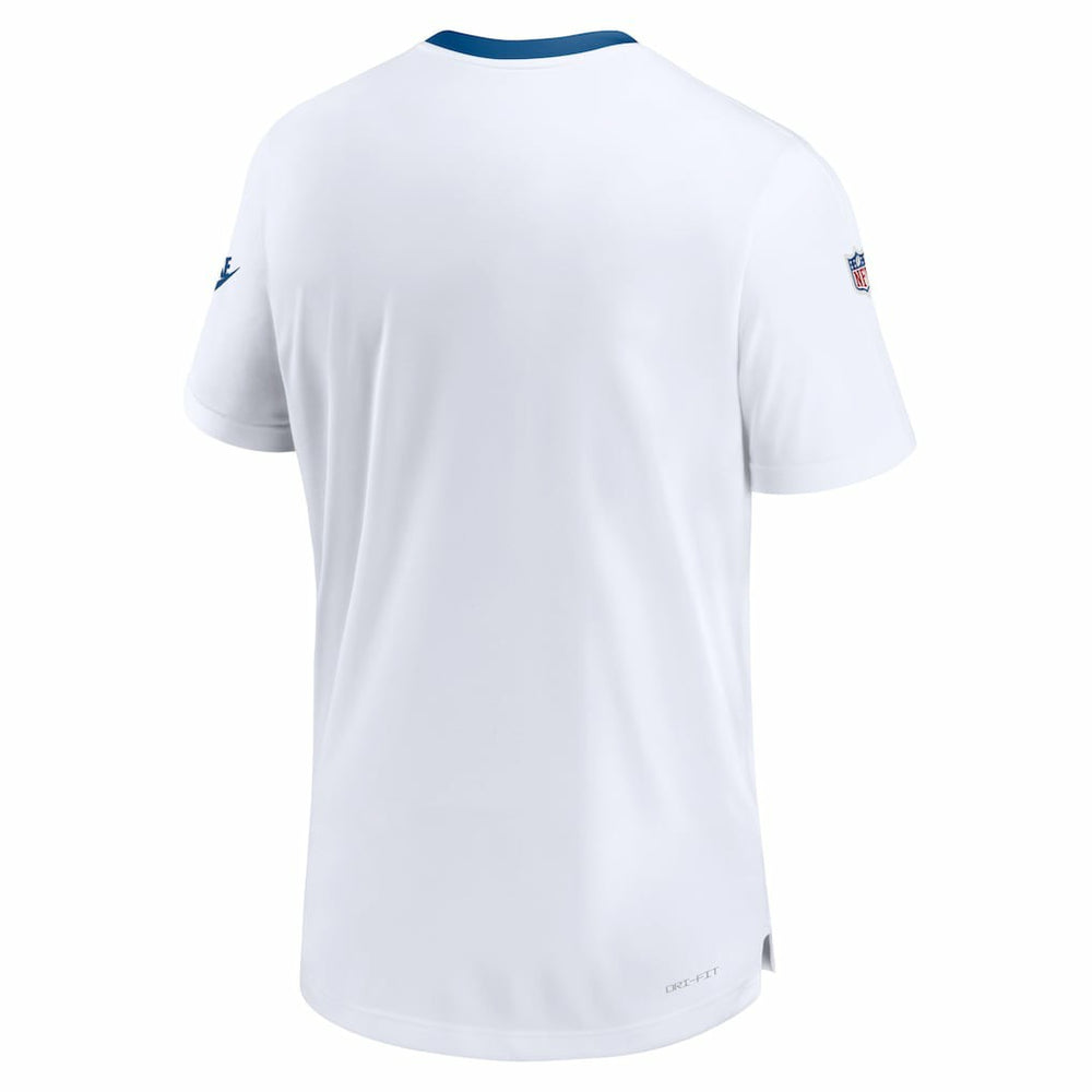 Nike Indianapolis Colts Indiana Nights Alternate Coach Performance T-Shirt White