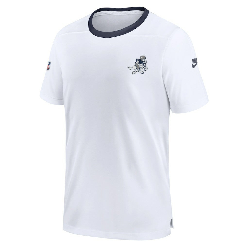 Nike Dallas Cowboys Men's Sideline Coaches Alternate Performance T-Shirt White