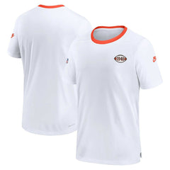 Nike Cleveland Browns Men's Sideline Coaches Alternate Performance T-Shirt White