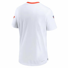 Nike Cleveland Browns Men's Sideline Coaches Alternate Performance T-Shirt White