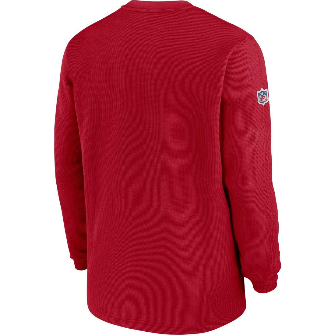 Nike Tampa Bay Buccaneers 2023 Sideline Throwback Heavy Brushed Waffle Long Sleeve Top Red