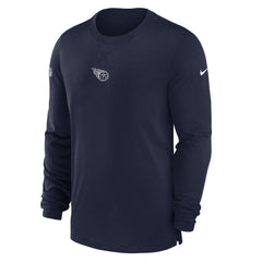 Nike Tennessee Titans 2023 Sideline Performance Long Sleeve T-Shirt Navy