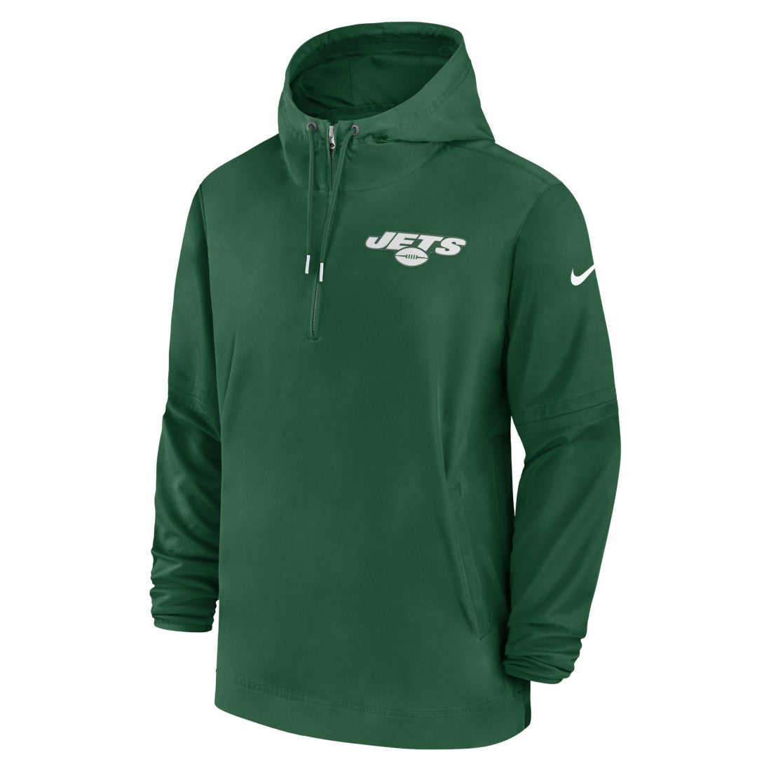 Nike New York Jets Sideline Half-Zip Hoodie Green