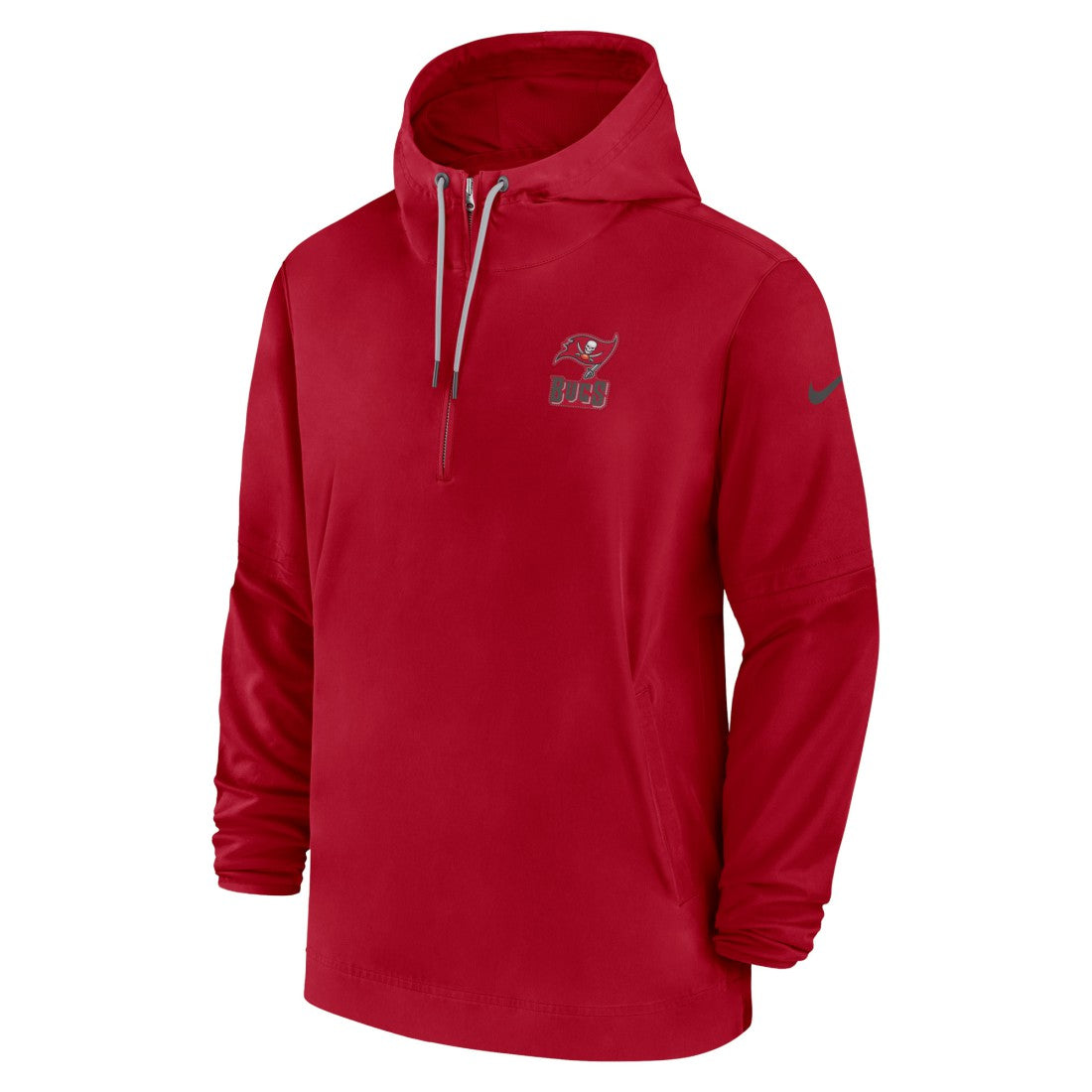 Nike Tampa Bay Buccaneers Sideline Half-Zip Hoodie Red