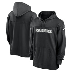 Nike Las Vegas Raiders 2023 Sideline Lightweight Performance Hooded Top Black