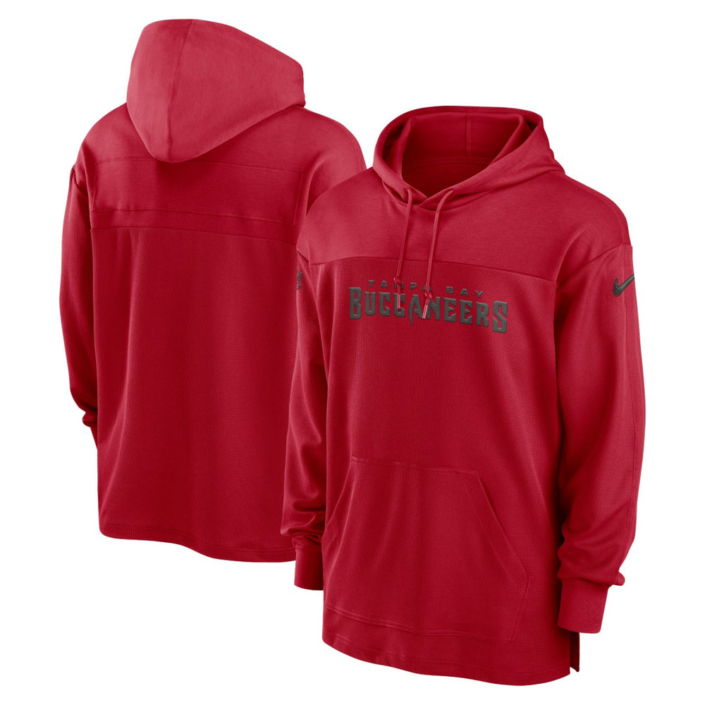 Nike Tampa Bay Buccaneers 2023 Sideline Lightweight Performance Hooded Top Red
