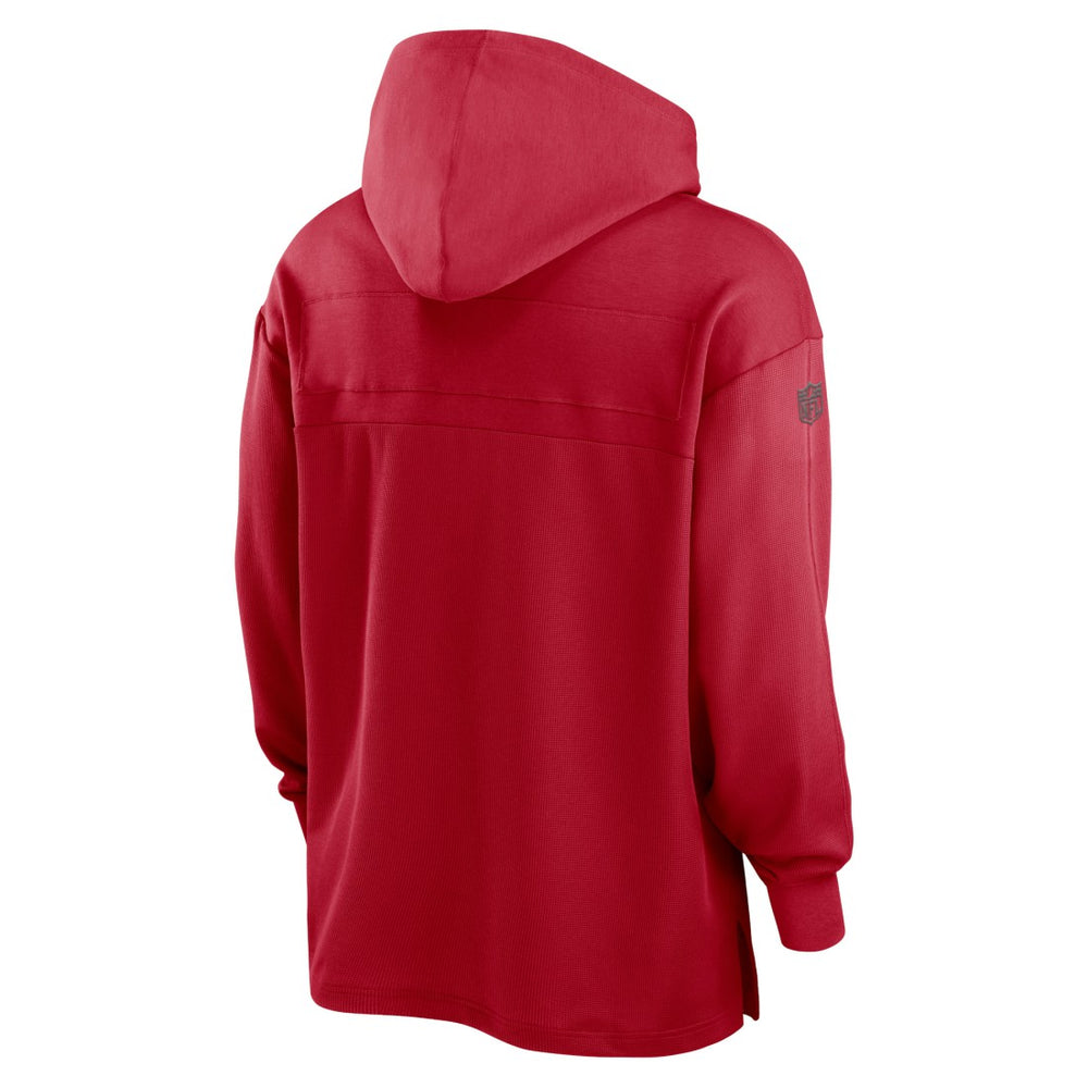Nike Tampa Bay Buccaneers 2023 Sideline Lightweight Performance Hooded Top Red