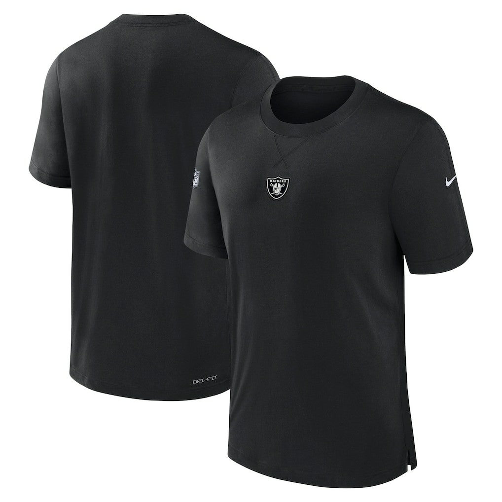 Nike Las Vegas Raiders 2023 Sideline Performance T-Shirt Black