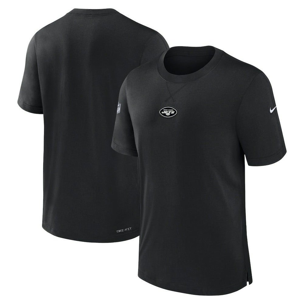 Nike New York Jets 2023 Sideline Performance T-Shirt Black