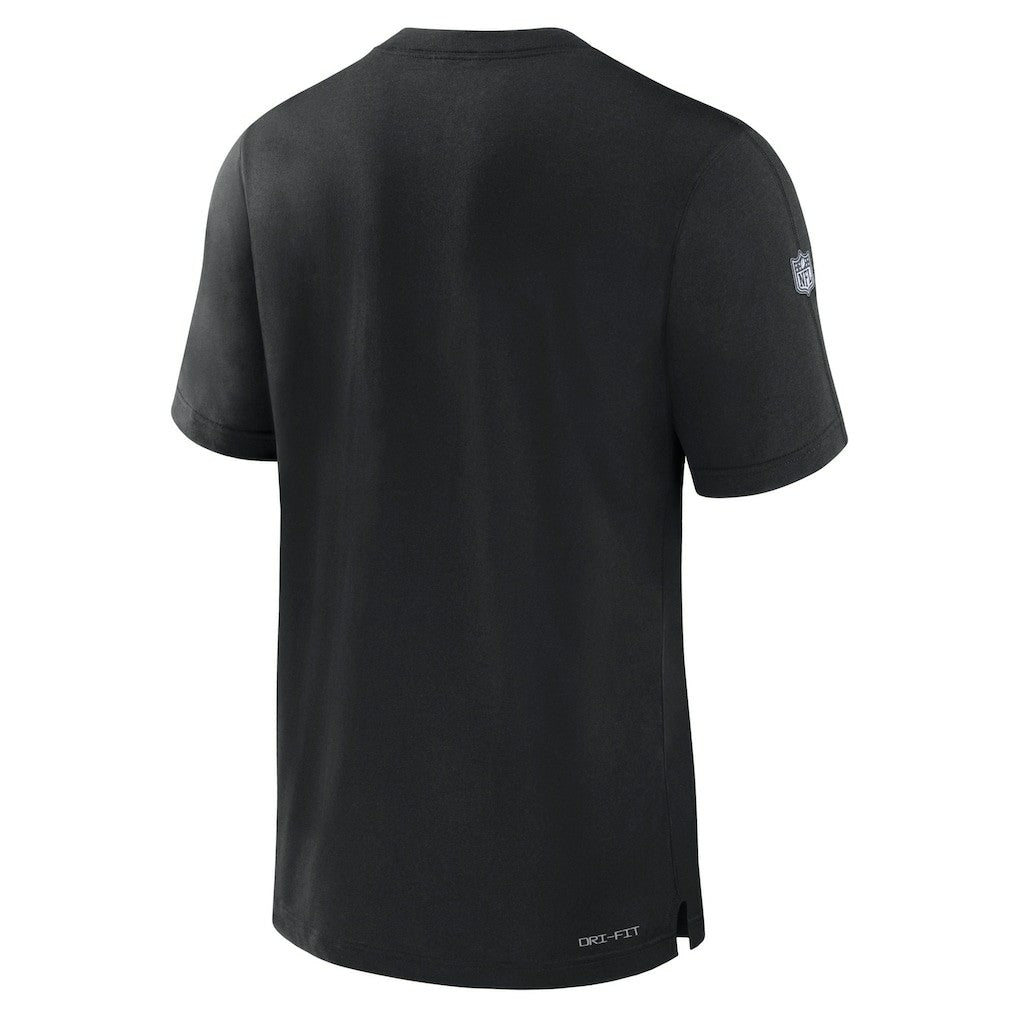 Nike New York Jets 2023 Sideline Performance T-Shirt Black
