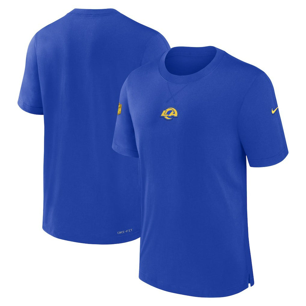 Nike Los Angeles Rams 2023 Sideline Performance T-Shirt Royal