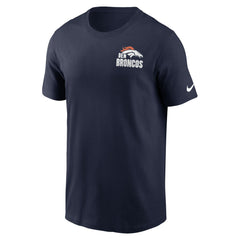 Nike Denver Broncos Blitz Essential T-Shirt Navy