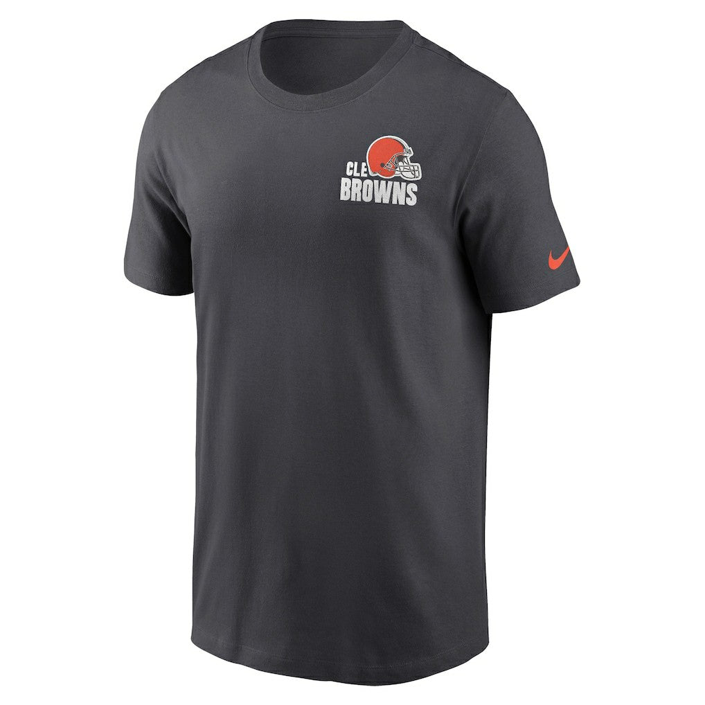 Nike Cleveland Browns Blitz Essential T-Shirt Anthracite