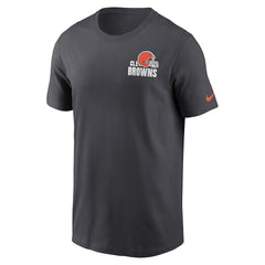Nike Cleveland Browns Blitz Essential T-Shirt Anthracite