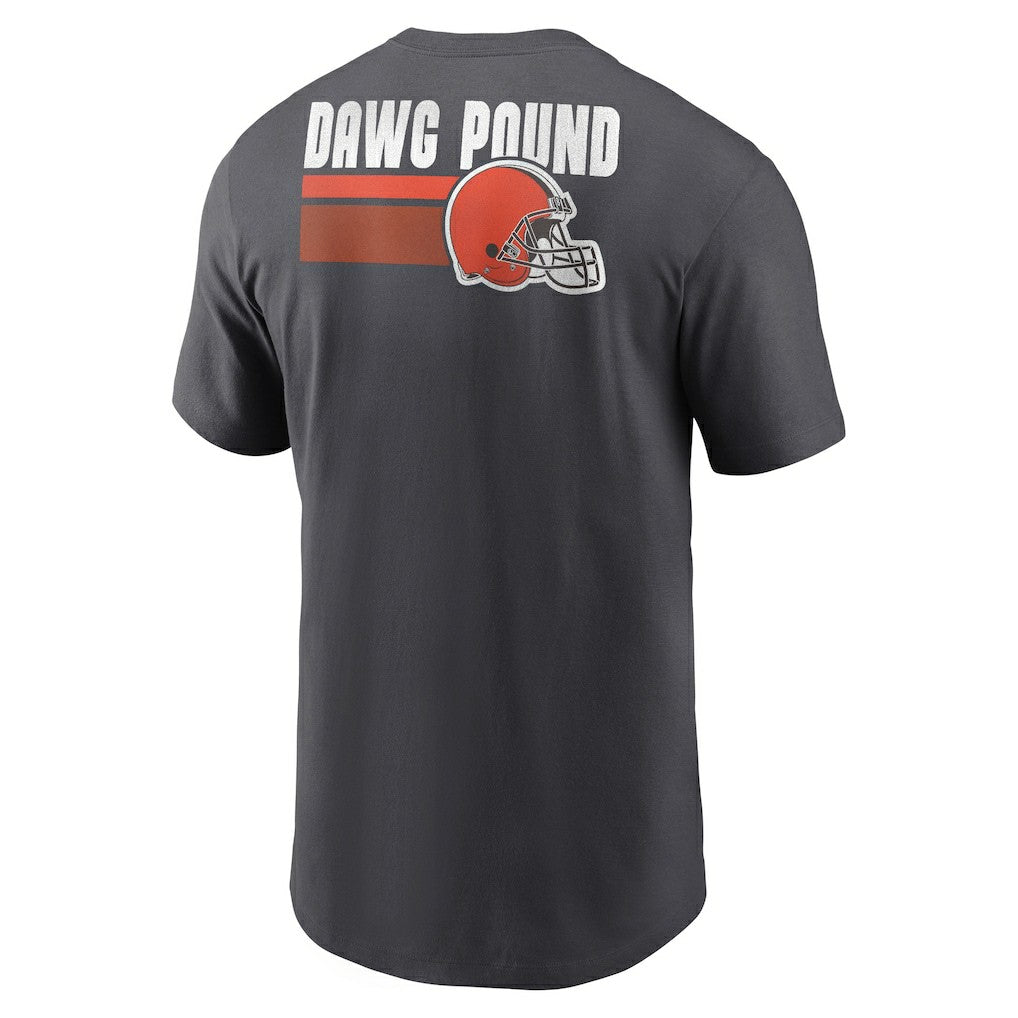 Nike Cleveland Browns Blitz Essential T-Shirt Anthracite
