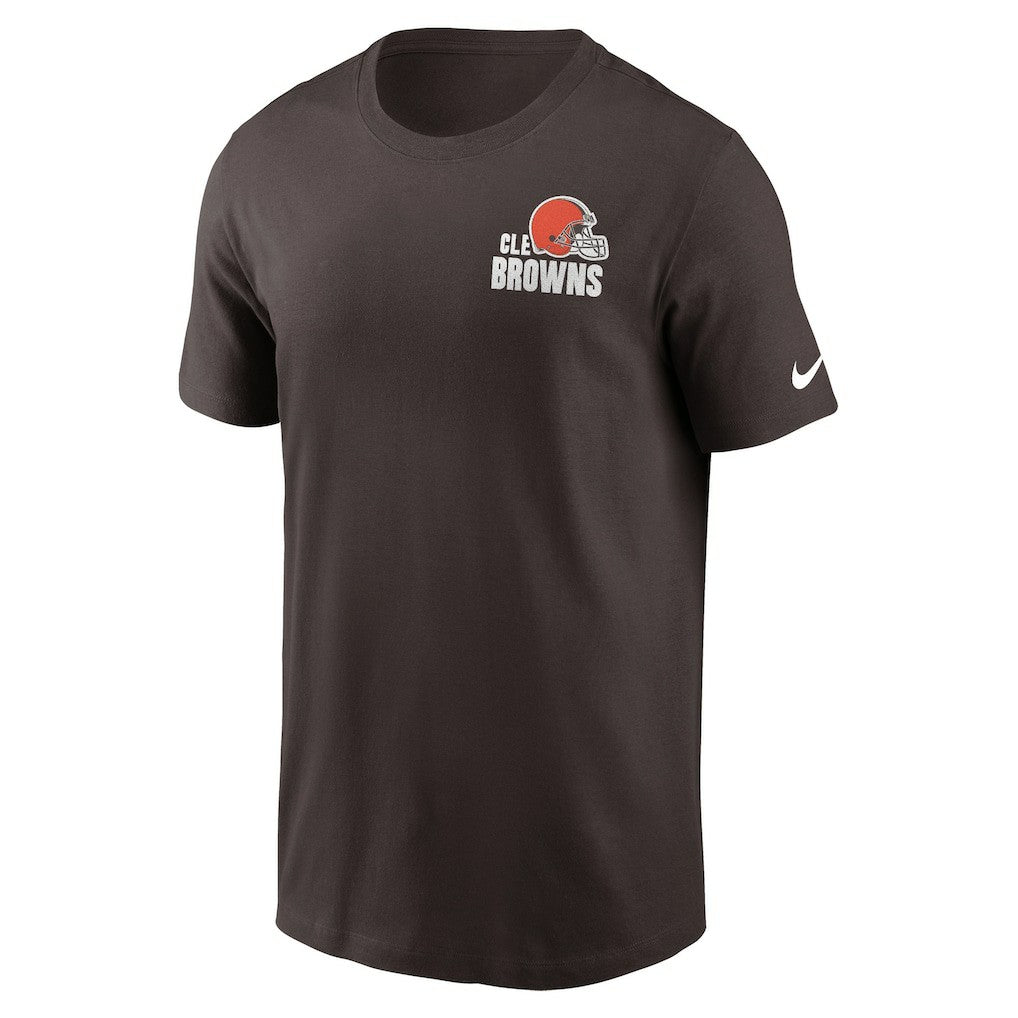 Nike Cleveland Browns Blitz Essential T-Shirt Brown