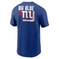 Nike New York Giants Blitz Essential T-Shirt Royal