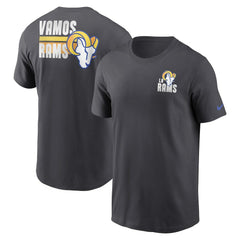 Nike Los Angeles Rams Blitz Essential T-Shirt Anthracite