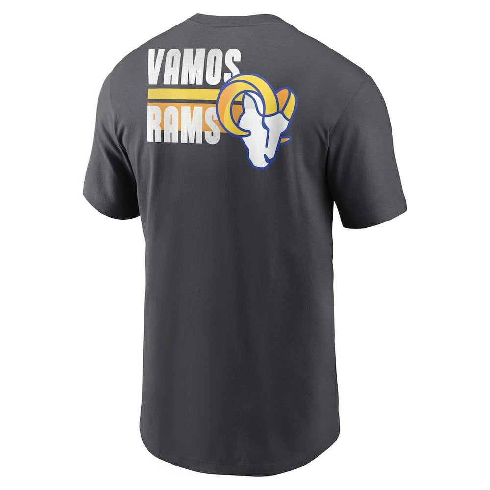 Nike Los Angeles Rams Blitz Essential T-Shirt Anthracite
