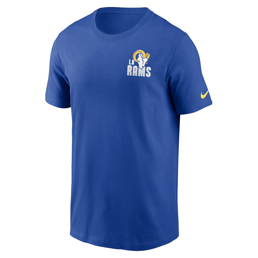 Nike Los Angeles Rams Blitz Essential T-Shirt Royal