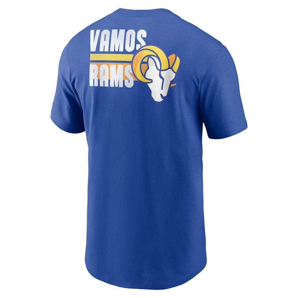 Nike Los Angeles Rams Blitz Essential T-Shirt Royal