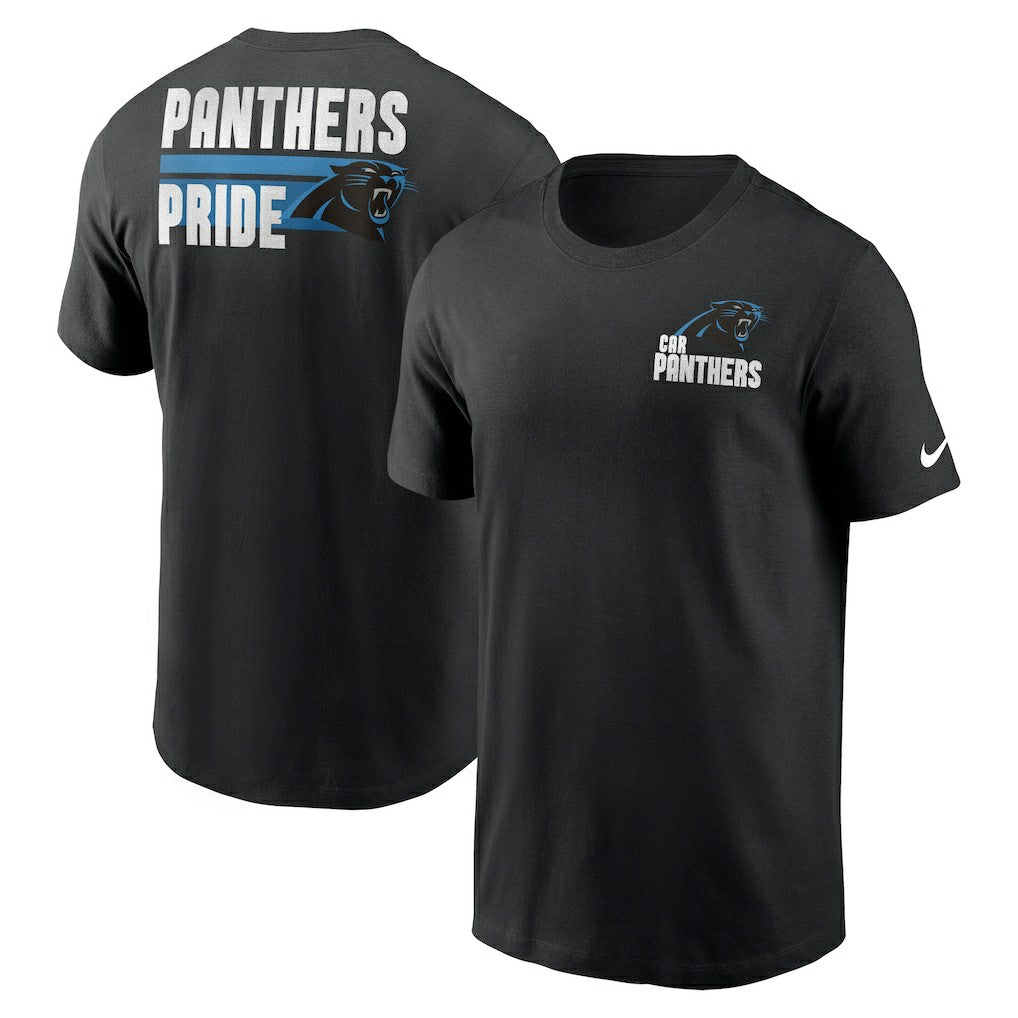 Nike Carolina Panthers Blitz Essential T-Shirt Black