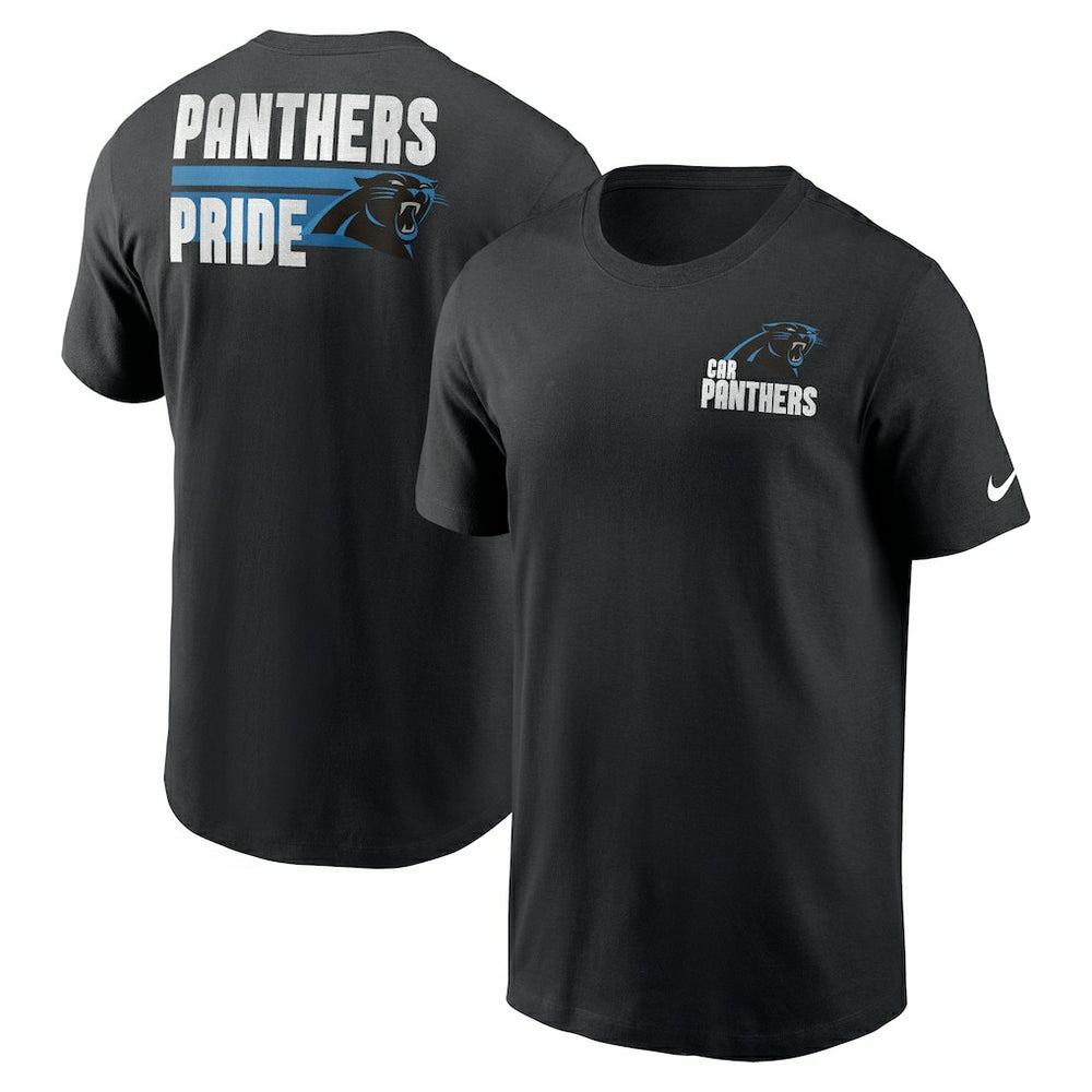 Nike Carolina Panthers Blitz Essential T-Shirt Black