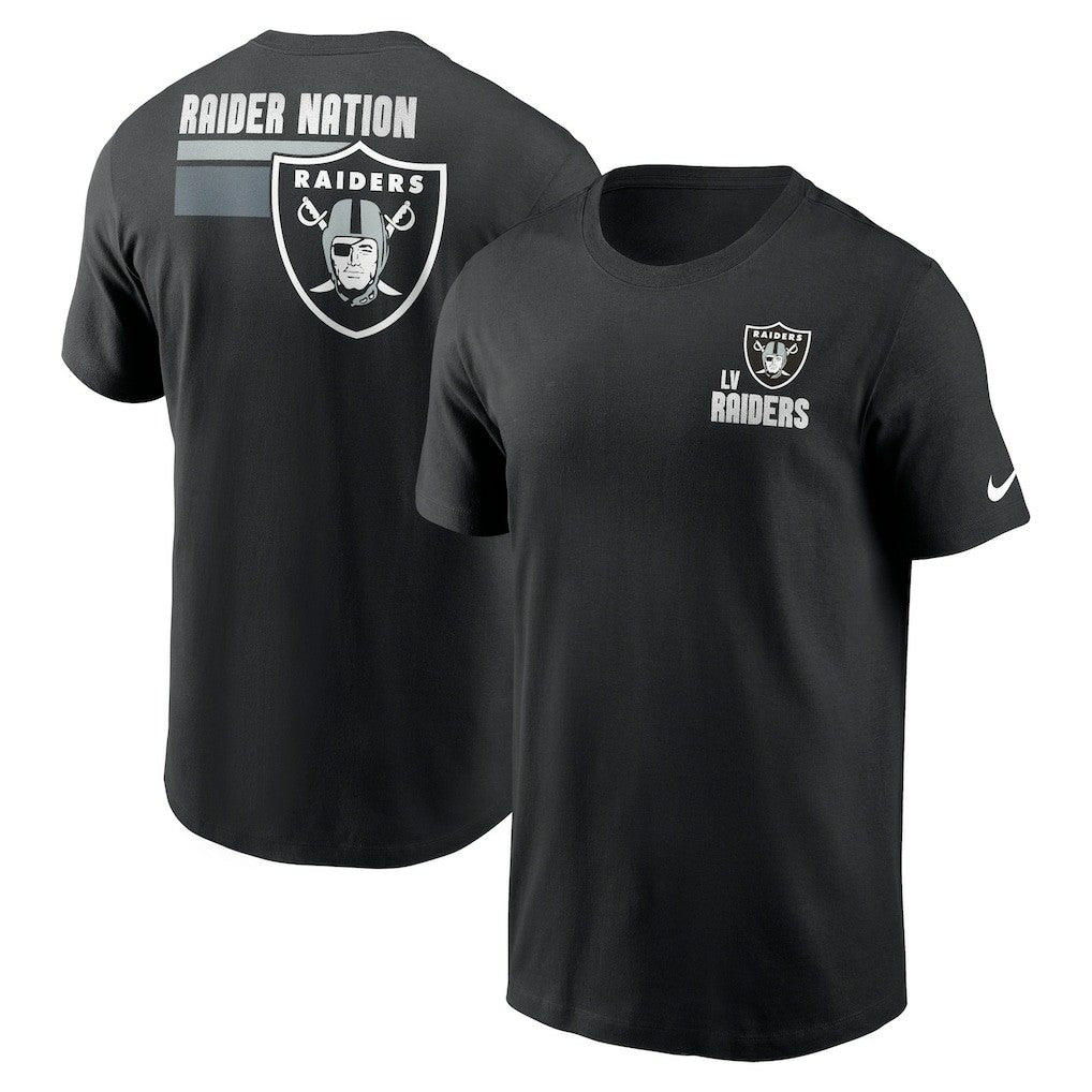 Nike Las Vegas Raiders Blitz Essential T-Shirt Black