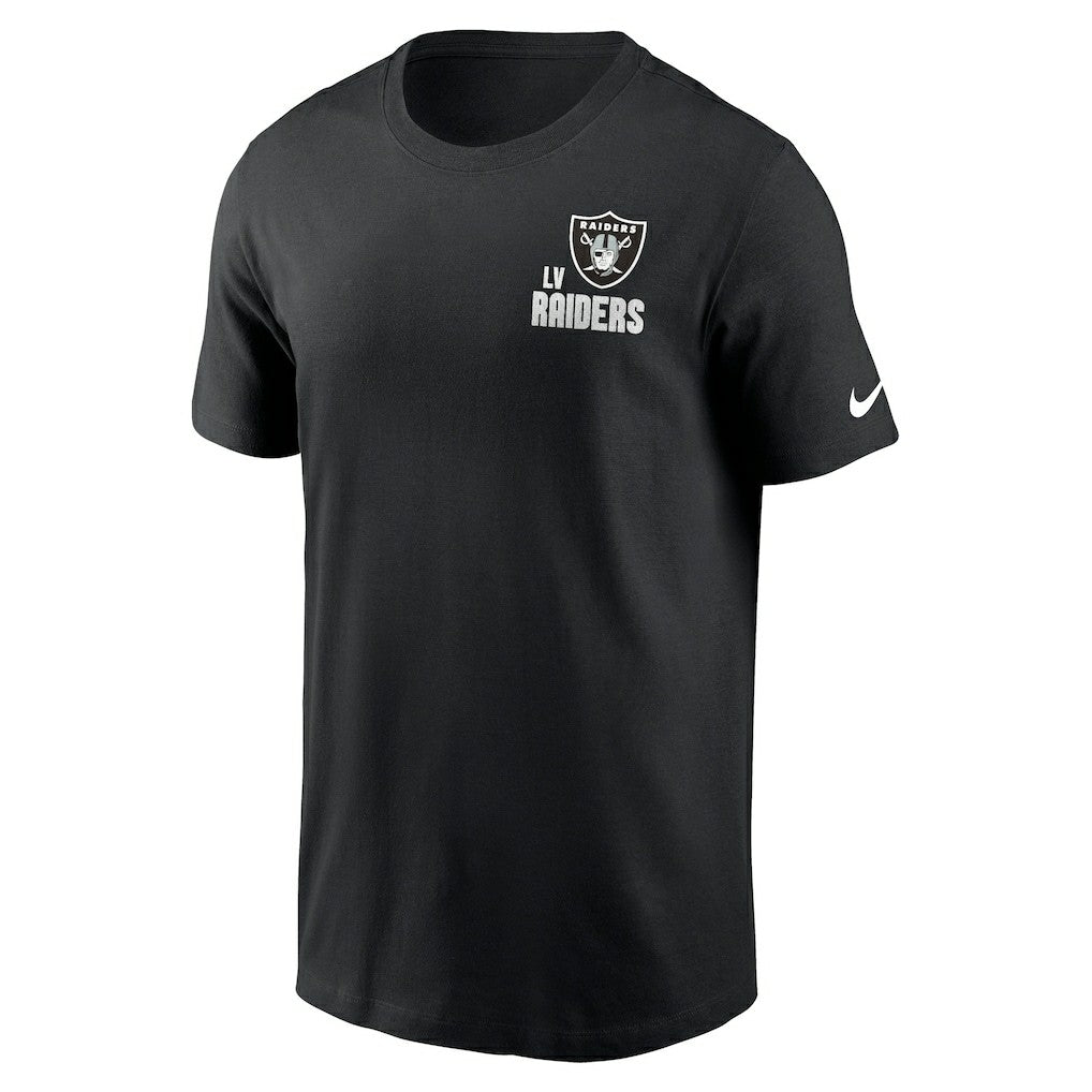 Nike Las Vegas Raiders Blitz Essential T-Shirt Black