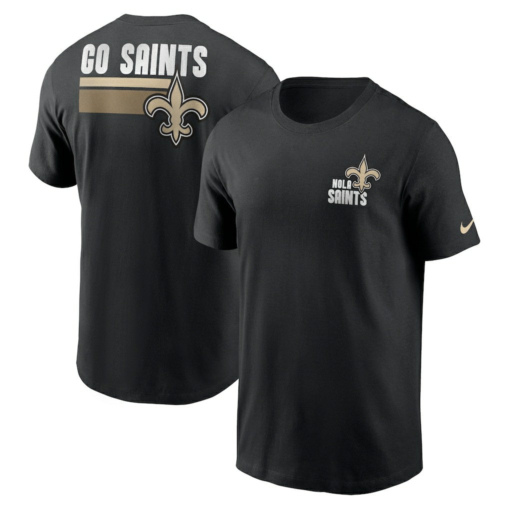 Nike New Orleans Saints Blitz Essential T-Shirt Black