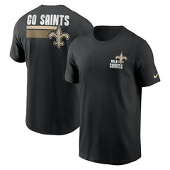 Nike New Orleans Saints Blitz Essential T-Shirt Black