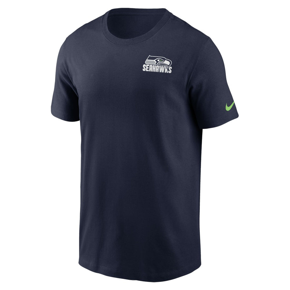 Nike Seattle Seahawks Blitz Essential T-Shirt College Navy