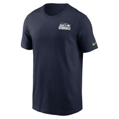 Nike Seattle Seahawks Blitz Essential T-Shirt College Navy
