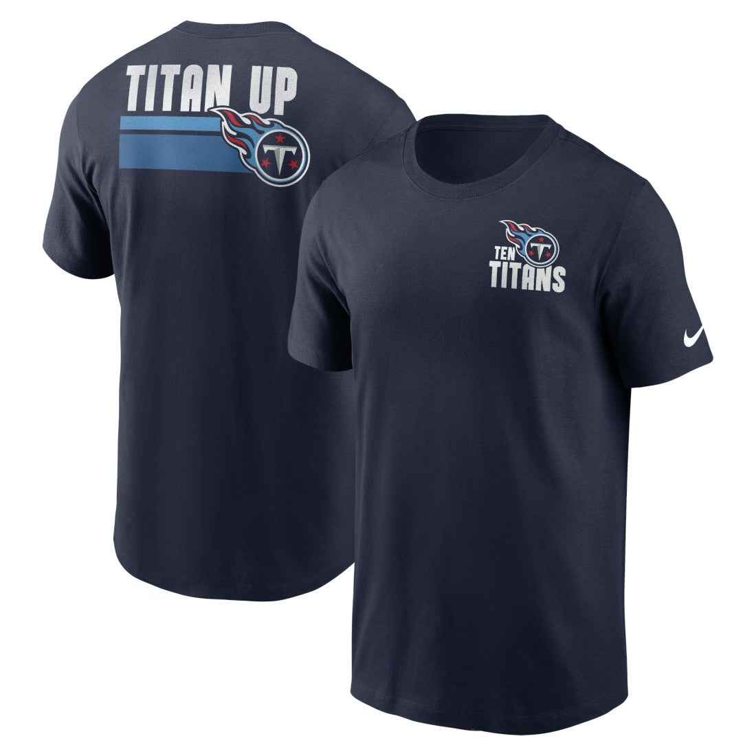 Nike Tennessee Titans Blitz Essential T-Shirt Navy